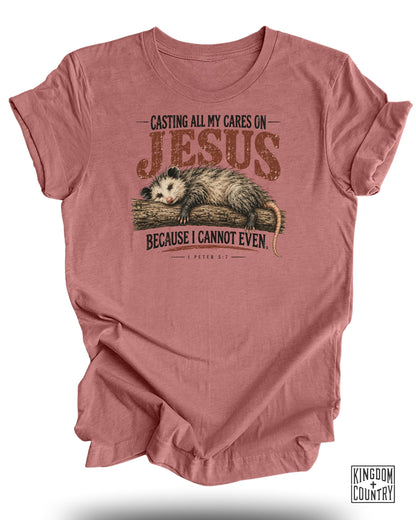 Casting All My Cares on Jesus T-Shirt