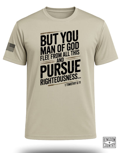 Man of God 1 Timothy 6:11 Performance Shirt