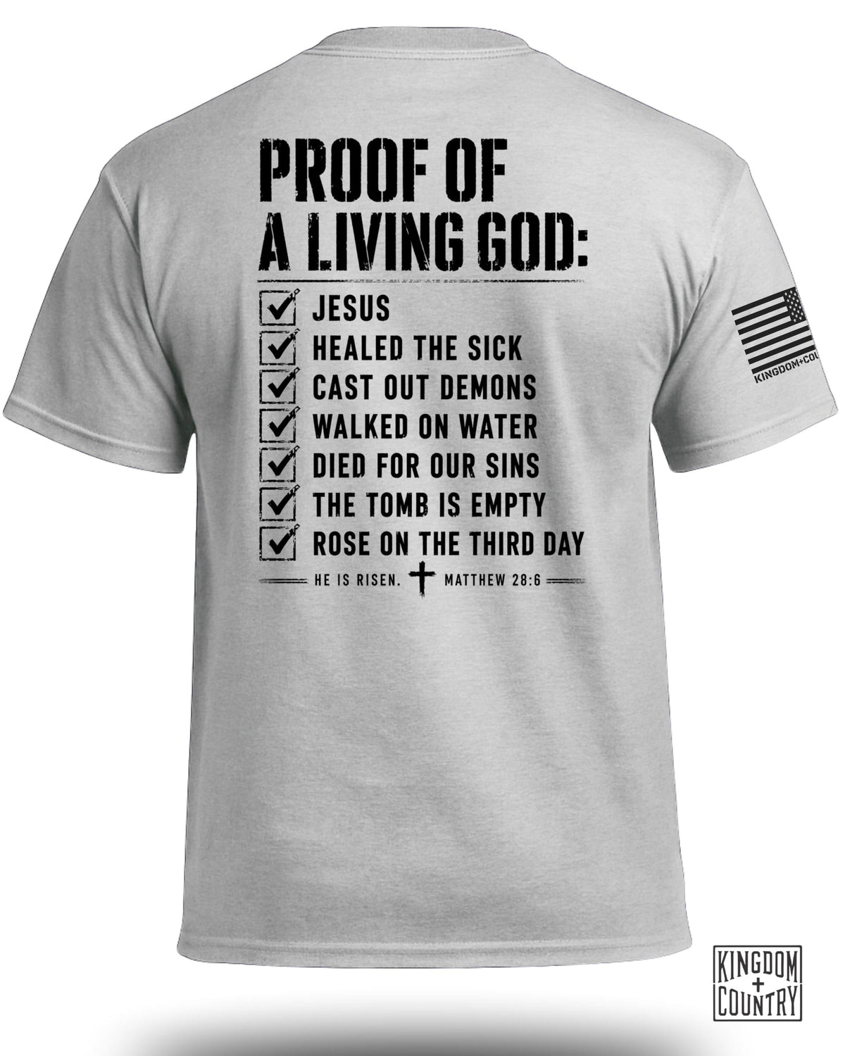 Proof Of Jesus Checklist T-Shirt