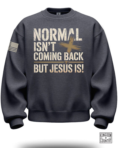 Normal Isn't Coming Back Crewneck