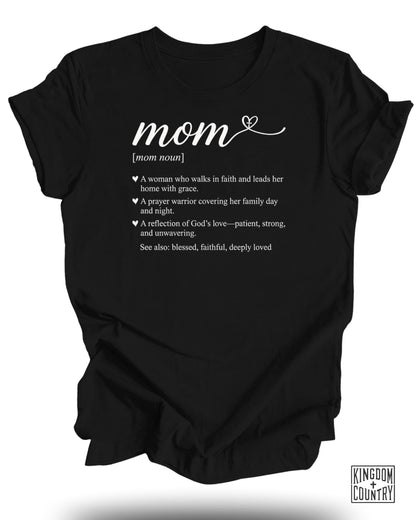 Christian Mom Definition T-Shirt
