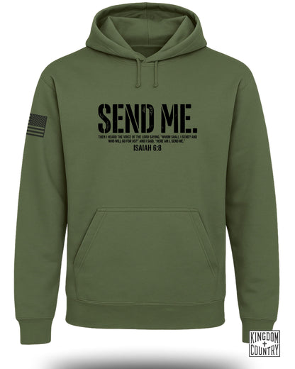 Send Me Isaiah 6:8 Christian Hoodie