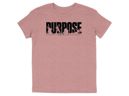 Romans 8:28 Softball Youth T-Shirt