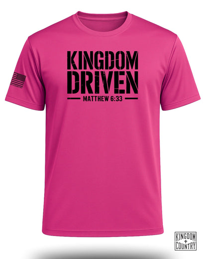 Kingdom Driven Matthew 6:33 Performance Shirt