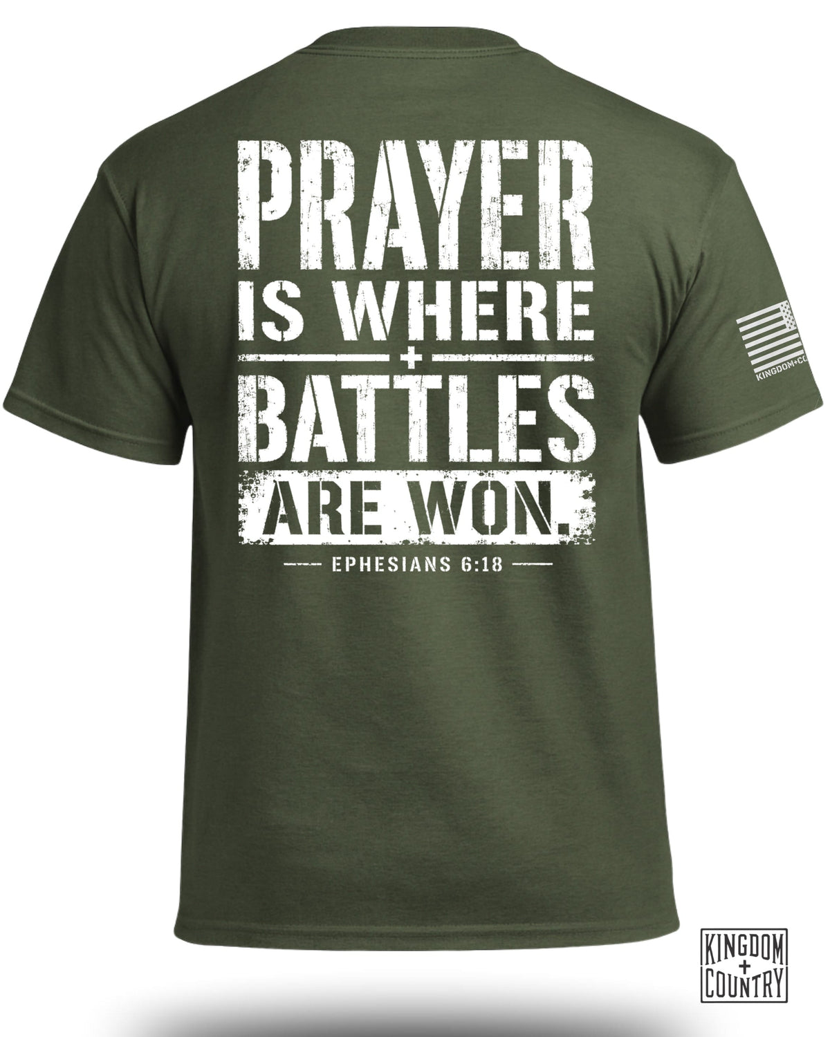 Prayer is Where Battles Are Won T-Shirt