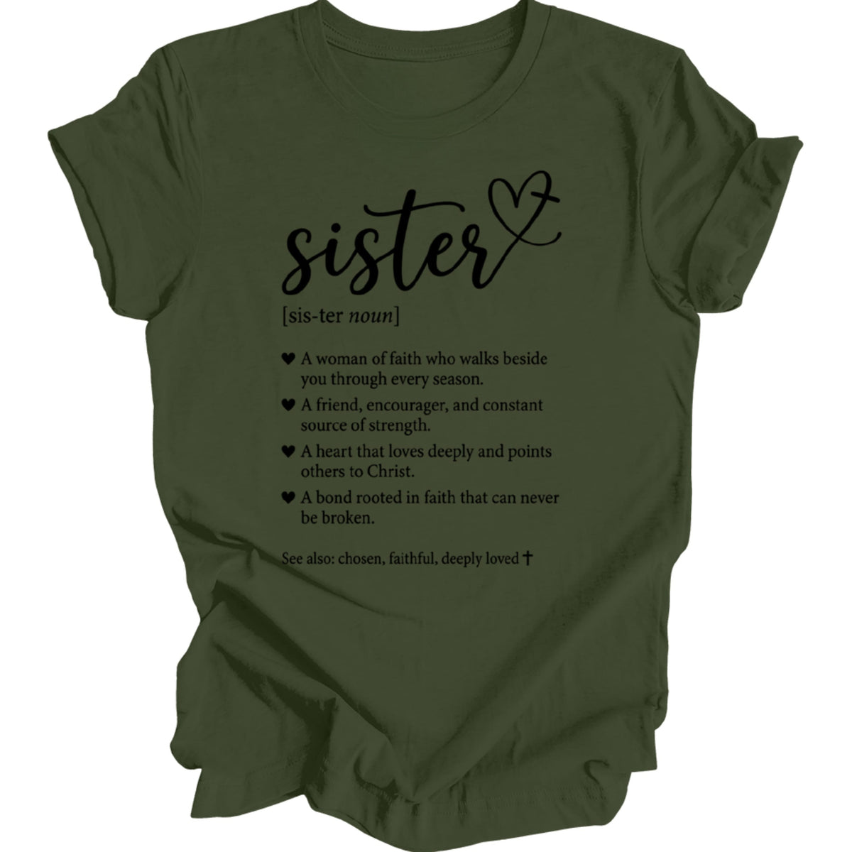 Christian Sister Definition T-Shirt