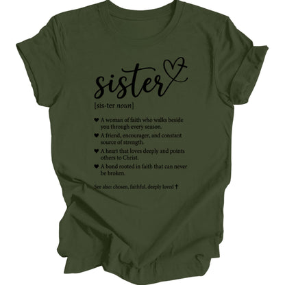 Christian Sister Definition T-Shirt