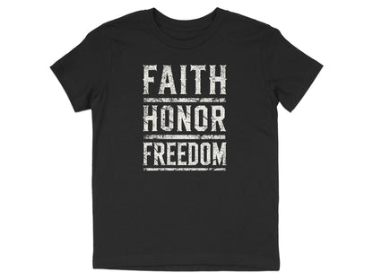Faith Honor Freedom Youth T-Shirt