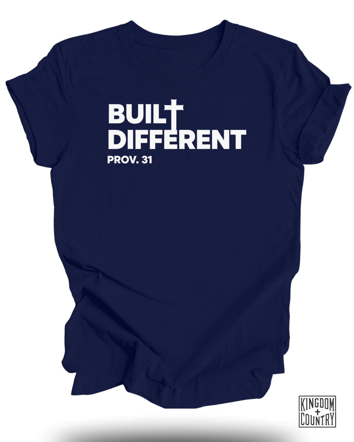 Built Different PROV 31 Women Christian T-Shirt