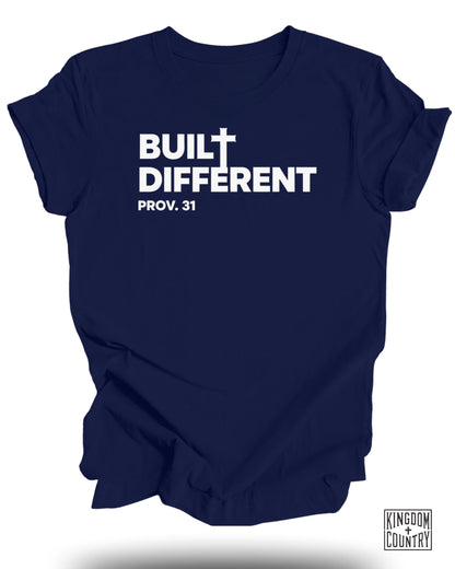 Built Different PROV 31 Women Christian T-Shirt