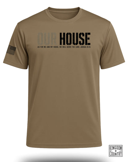 Our House Joshua 24:15 Performance Shirt