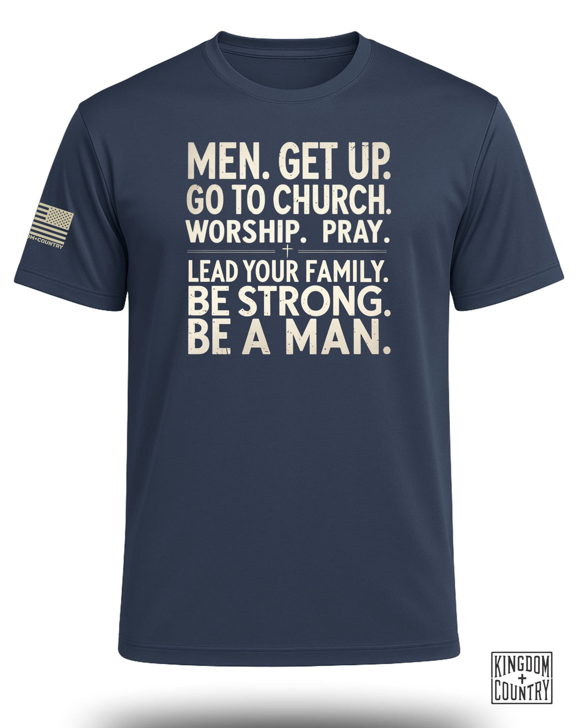 Be A Man Christian Performance Shirt