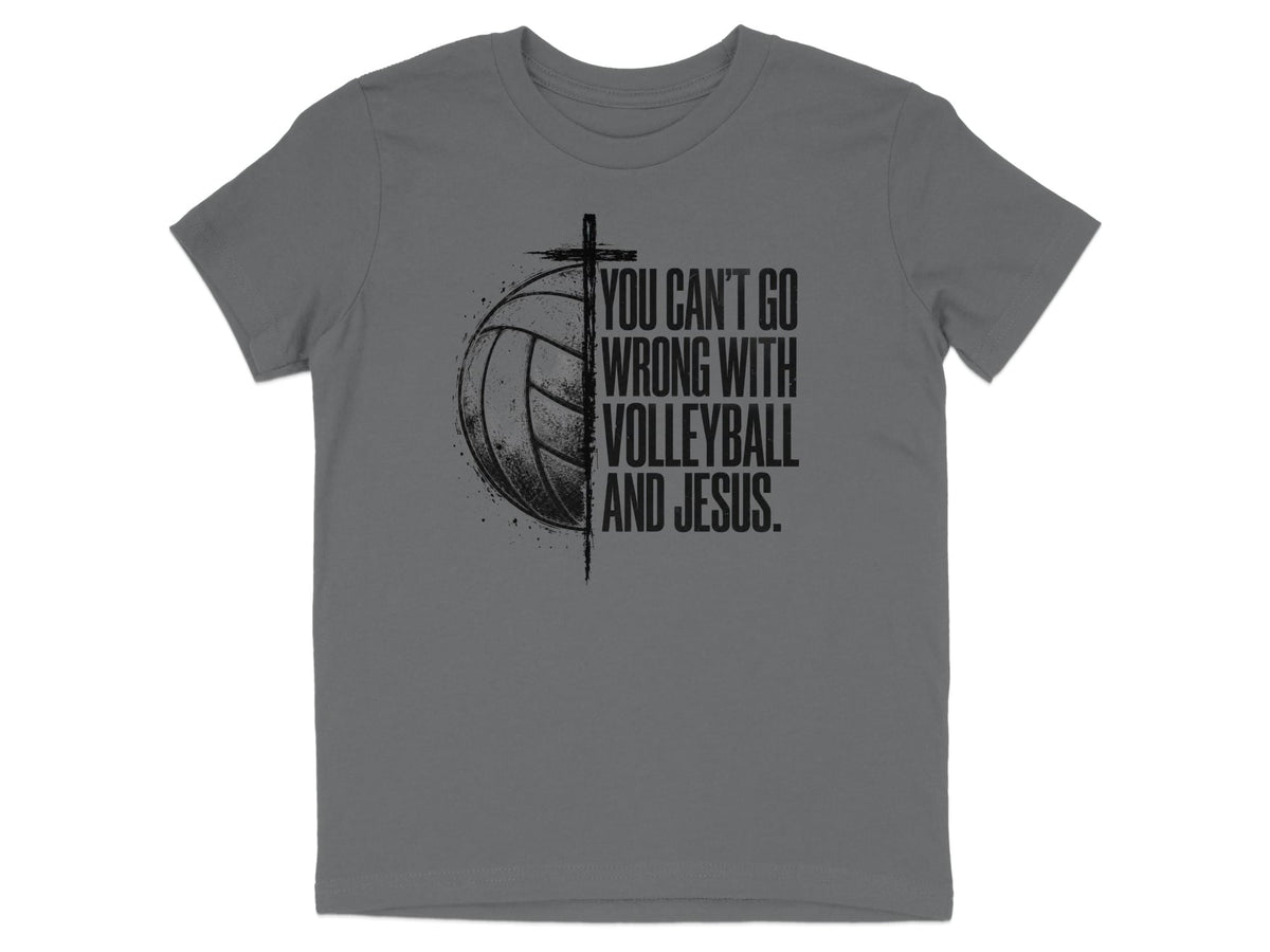 Volleyball And Jesus Youth T-Shirt