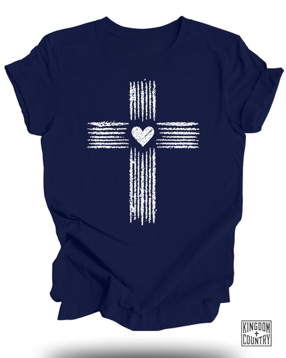 Heart Cross T-Shirt