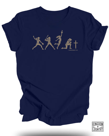 Softball Faith Journey T-Shirt