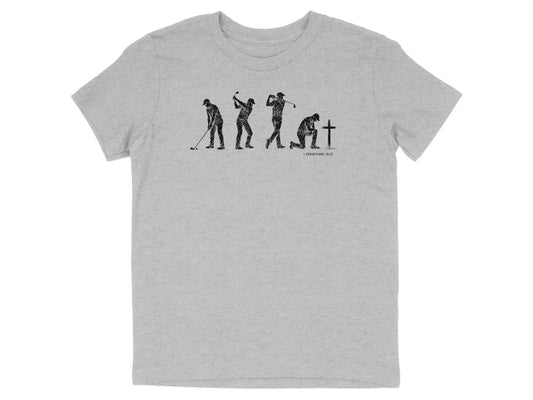 Golf Faith Journey Youth T-Shirt