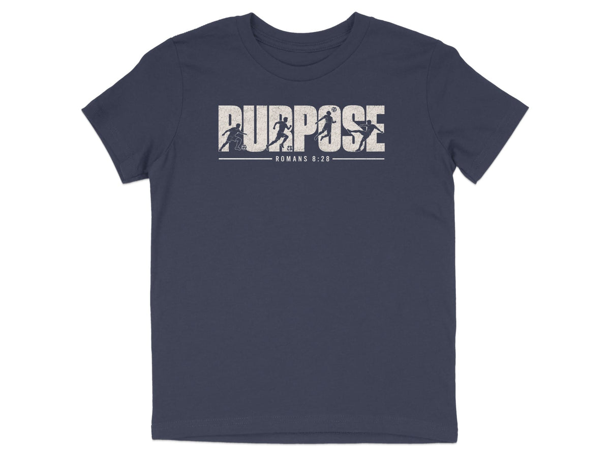 Romans 8:28 Soccer Youth T-Shirt