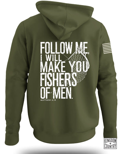 Follow Me Fishers of Men Hoodies