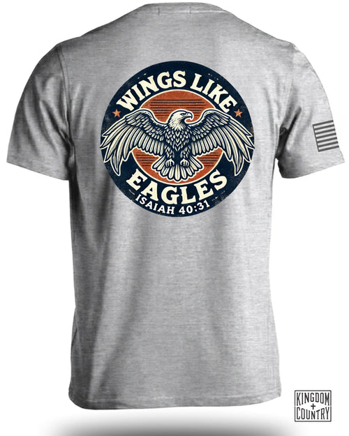 Wings Like Eagles Isaiah 40 31 T-Shirt
