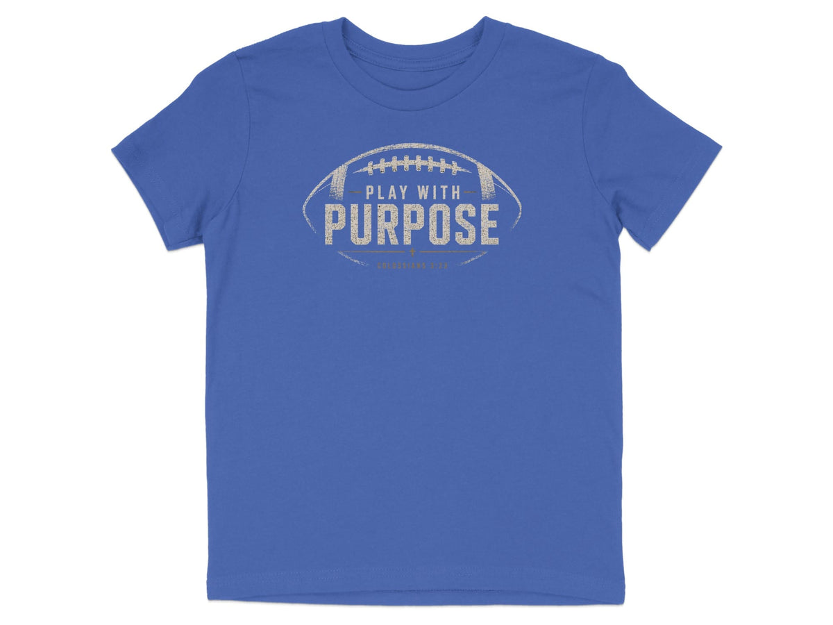 Play with Purpose - Football Youth T-Shirt