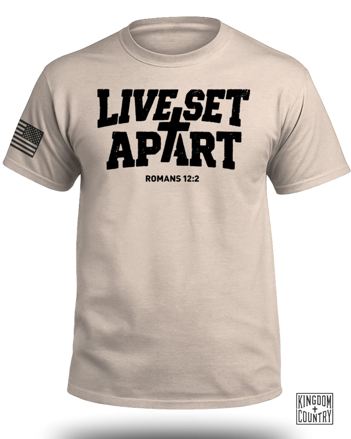 Live Set Apart Romans 12:2 T-Shirt
