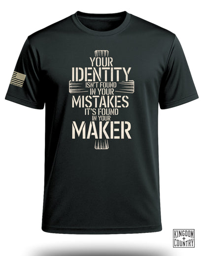 Identity In Maker Performance Shirt