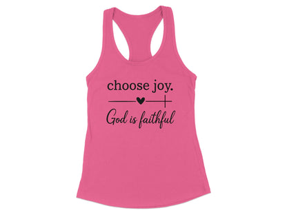 Choose Joy Racerback Tank