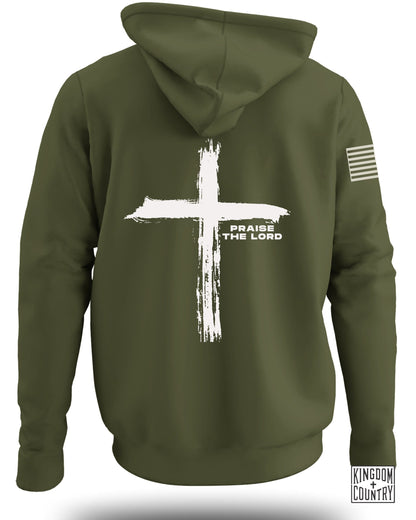 Praise The Lord Cross Hoodie
