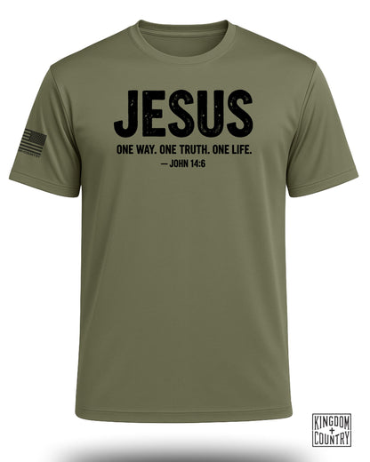 Jesus John 14:6 Performance Shirt