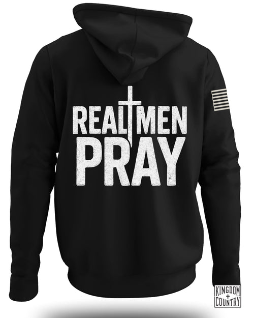 Real Men Pray Hoodie