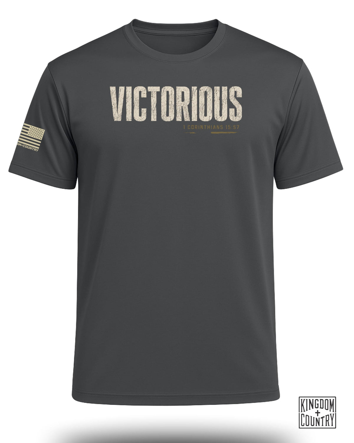 Victorious 1 Corinthians 15:57 Performance Shirt