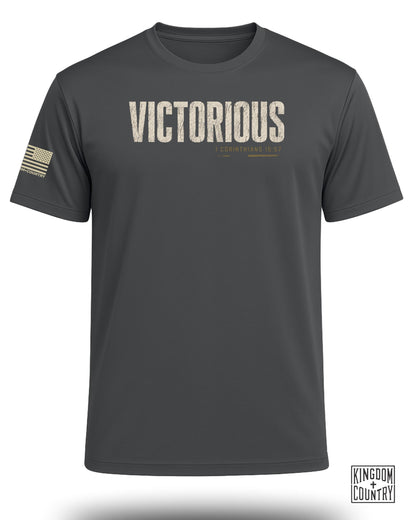 Victorious 1 Corinthians 15:57 Performance Shirt