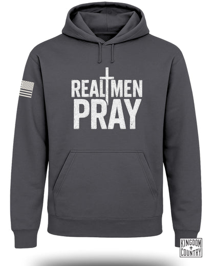 Real Men Pray Hoodie