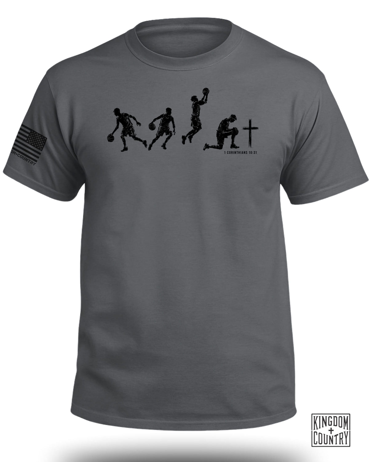 Basketball Faith Journey T-Shirt