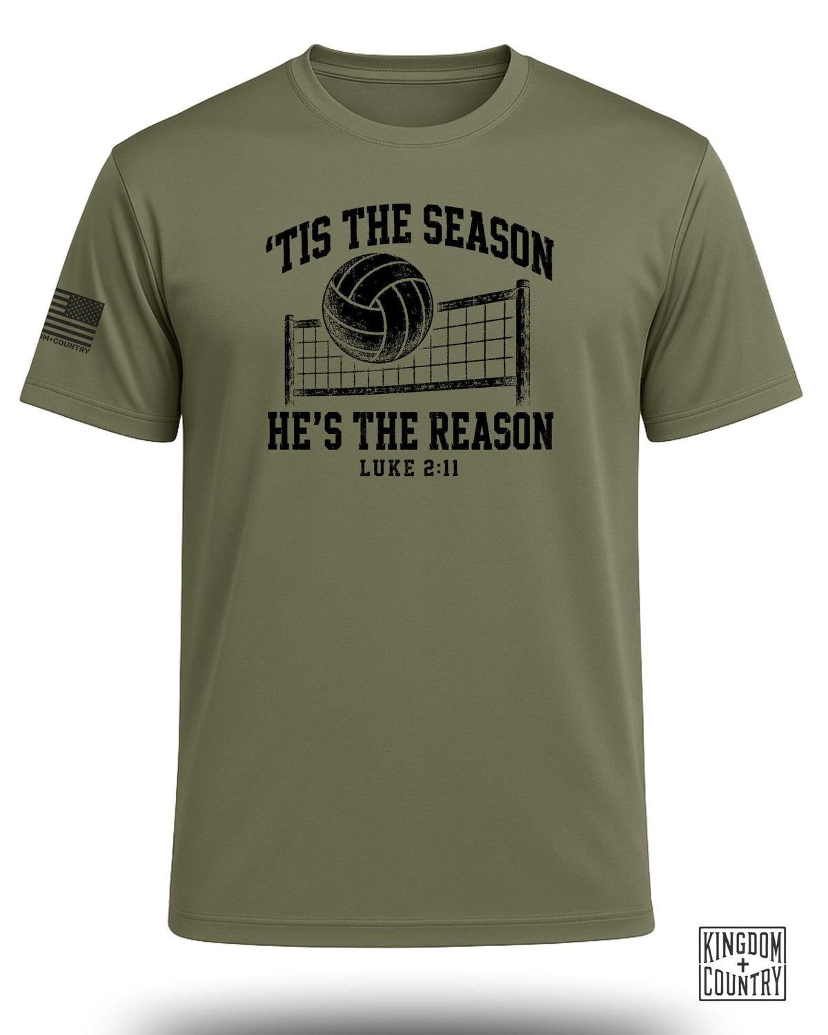 Tis The Season Volleyball Performance Shirt