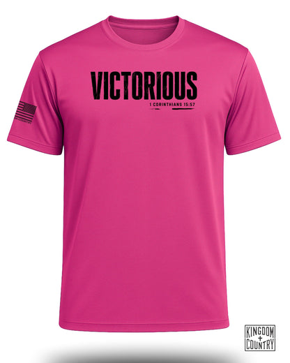 Victorious 1 Corinthians 15:57 Performance Shirt
