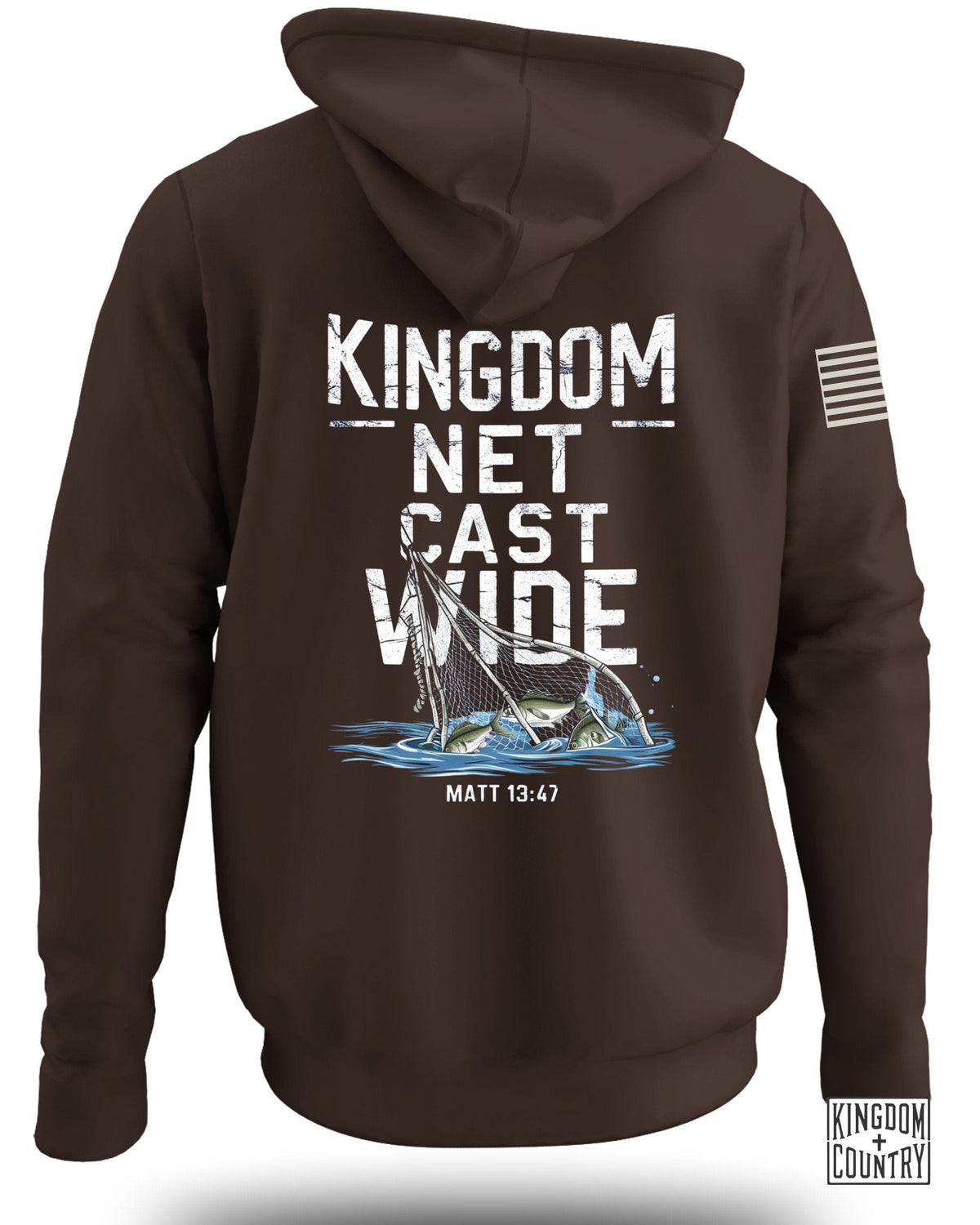 Kingdom Net Cast Wide Hoodie