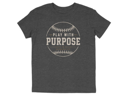 Play with Purpose - Baseball Youth T-Shirt