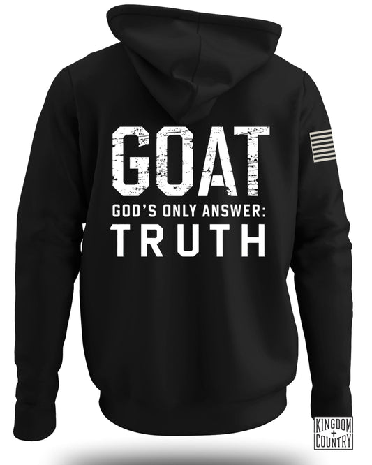 GOAT God's Only Answer Truth Hoodie