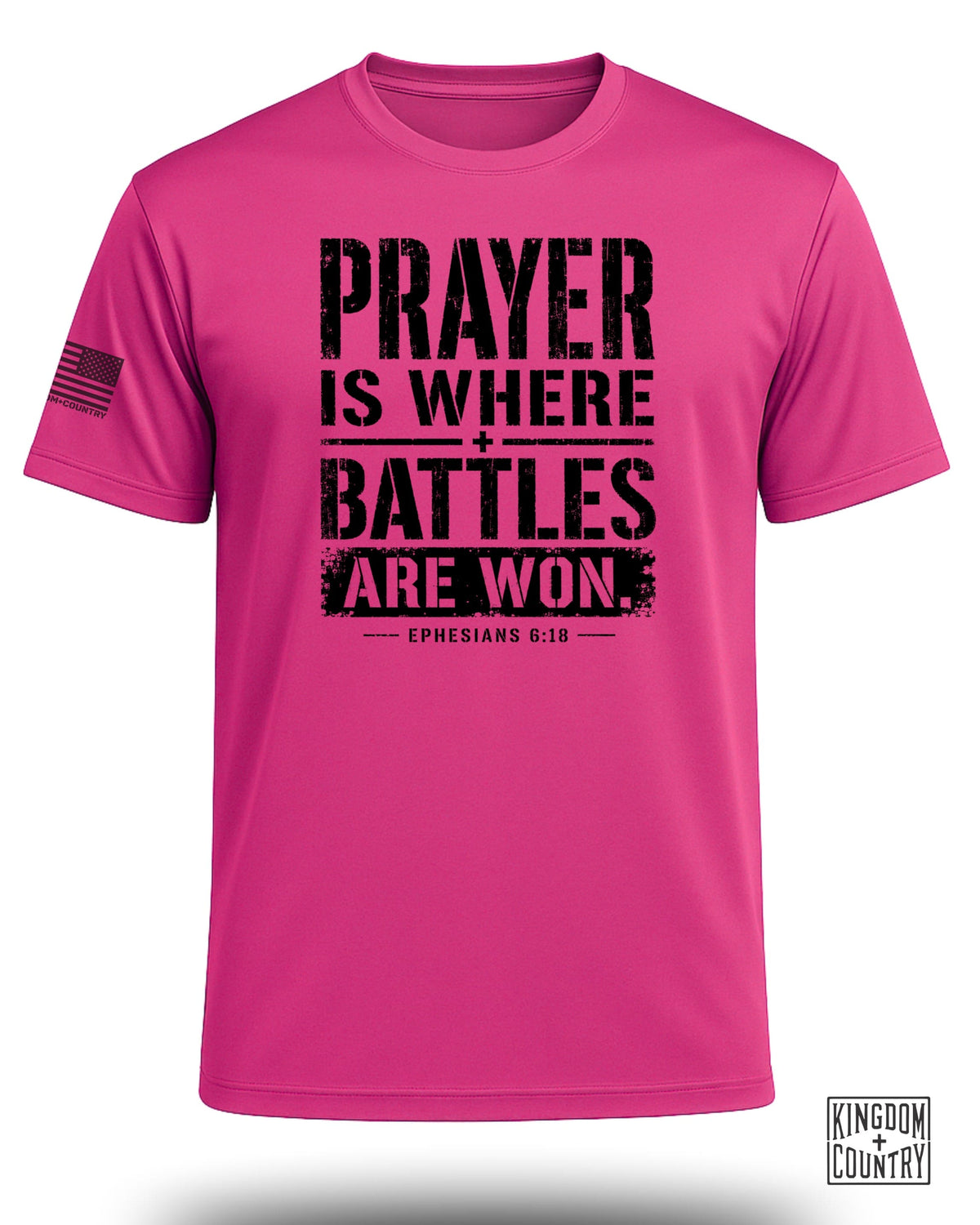 Prayer Is Where Battles Are Won Performance Shirt