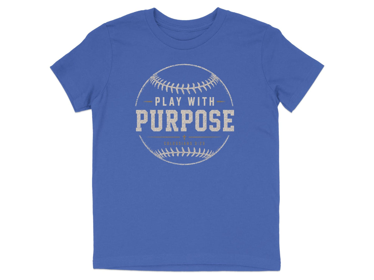Play with Purpose - Baseball Youth T-Shirt