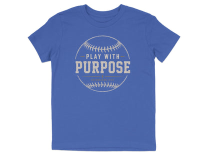 Play with Purpose - Baseball Youth T-Shirt