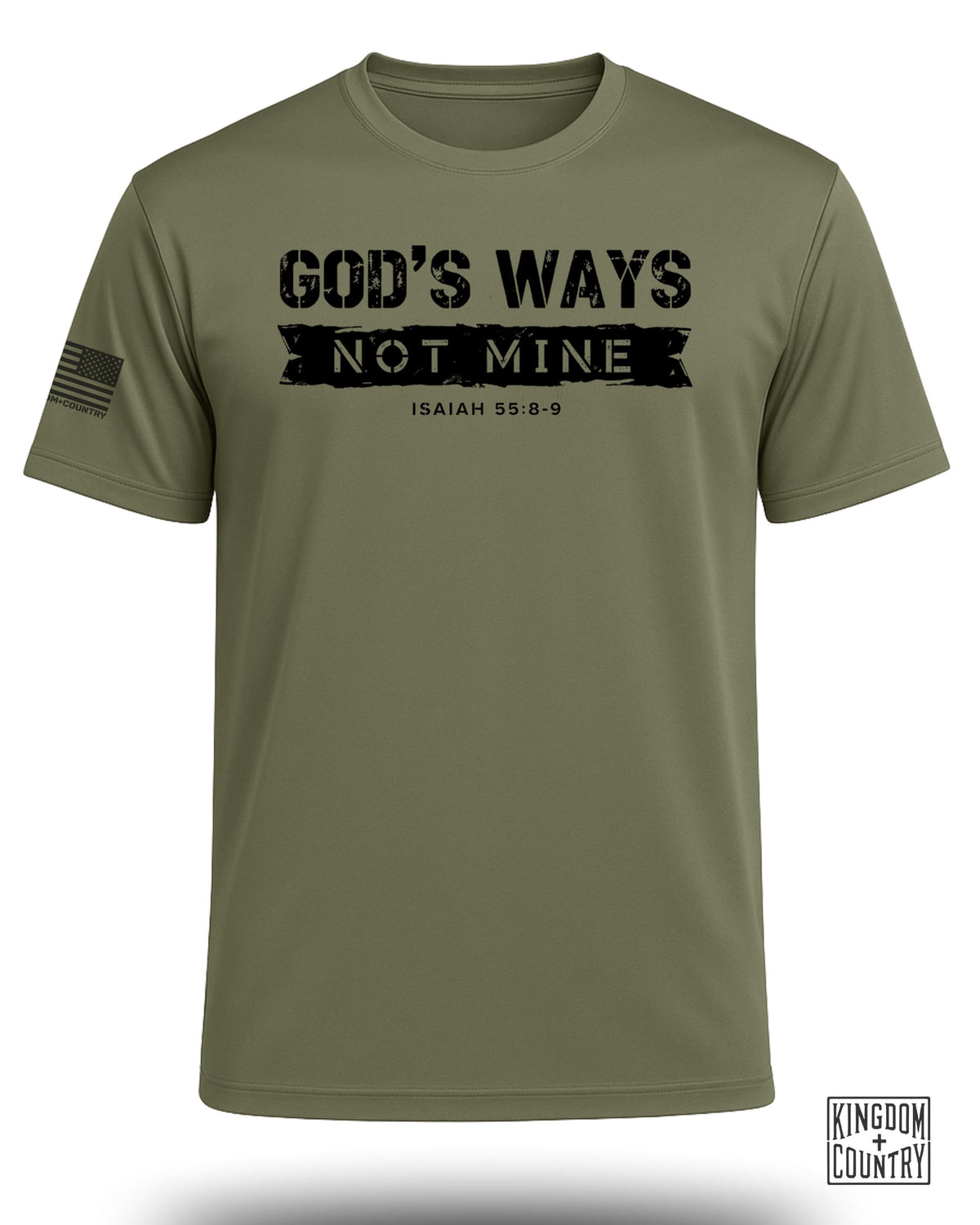 God's Ways Not Mine Performance Shirt