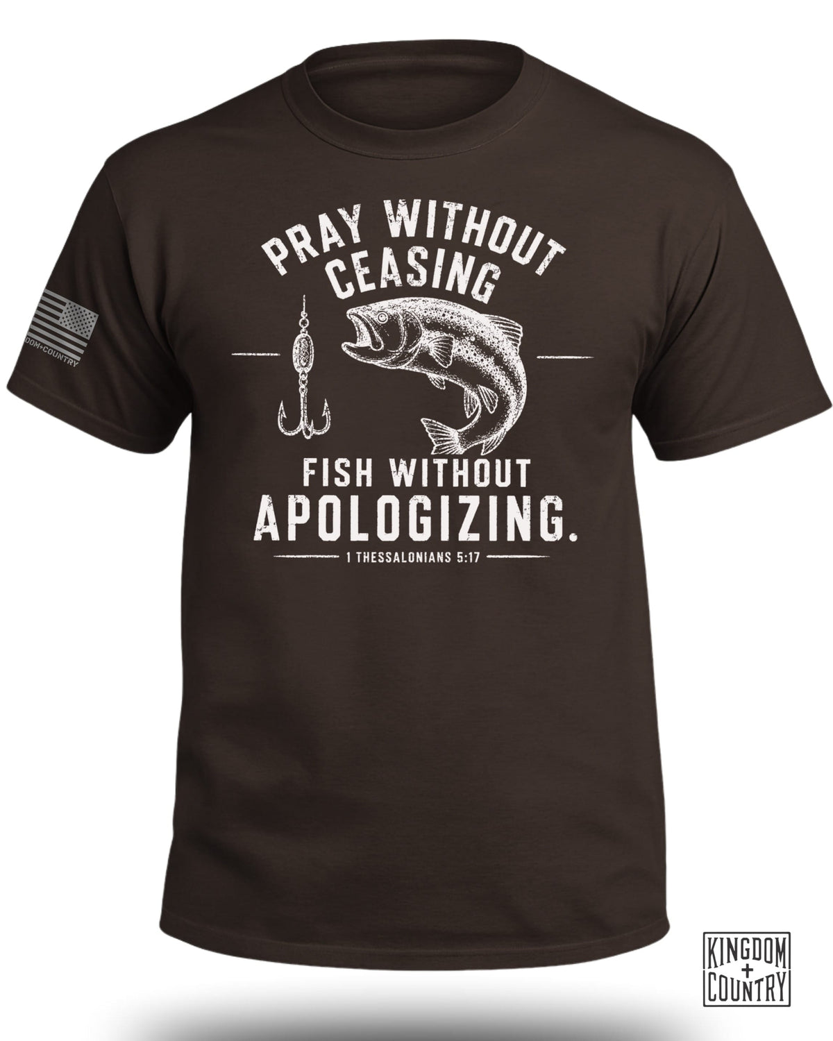 Pray Without Ceasing Fisherman T-Shirt