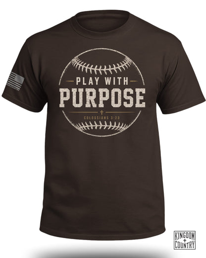 Play with Purpose - Baseball T-Shirt