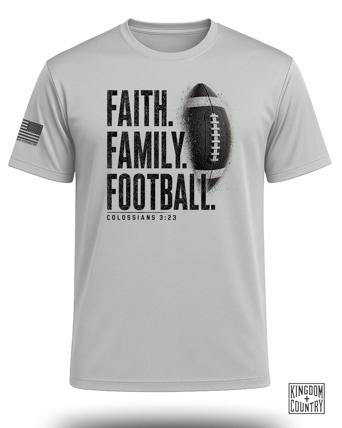 Faith Family Football Performance Shirt