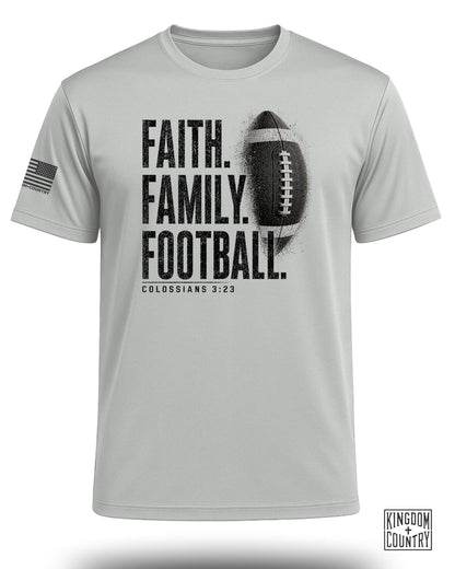 Faith Family Football Performance Shirt