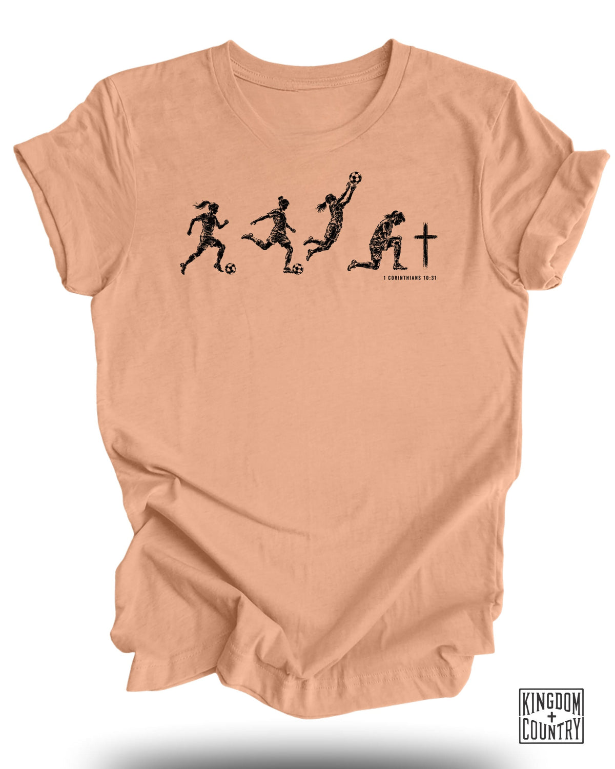 Soccer (Women) Faith Journey T-Shirt