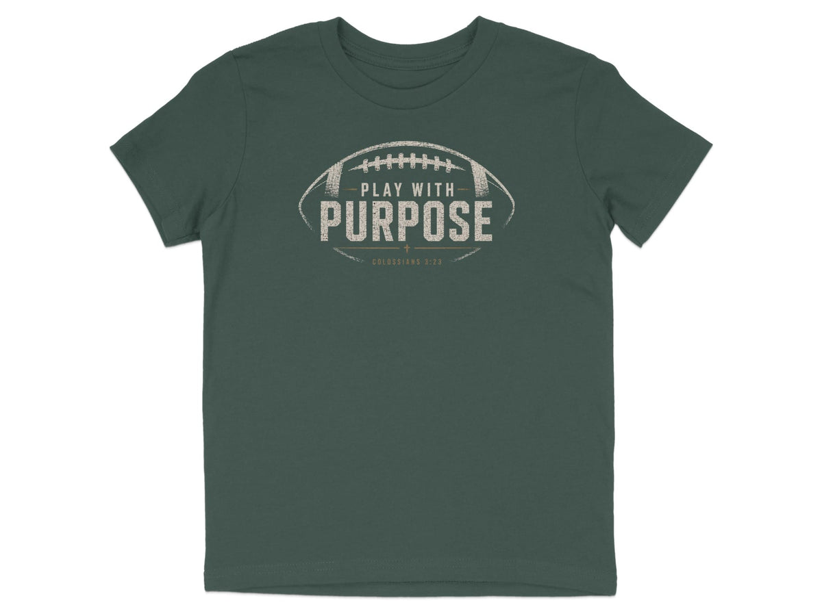 Play with Purpose - Football Youth T-Shirt