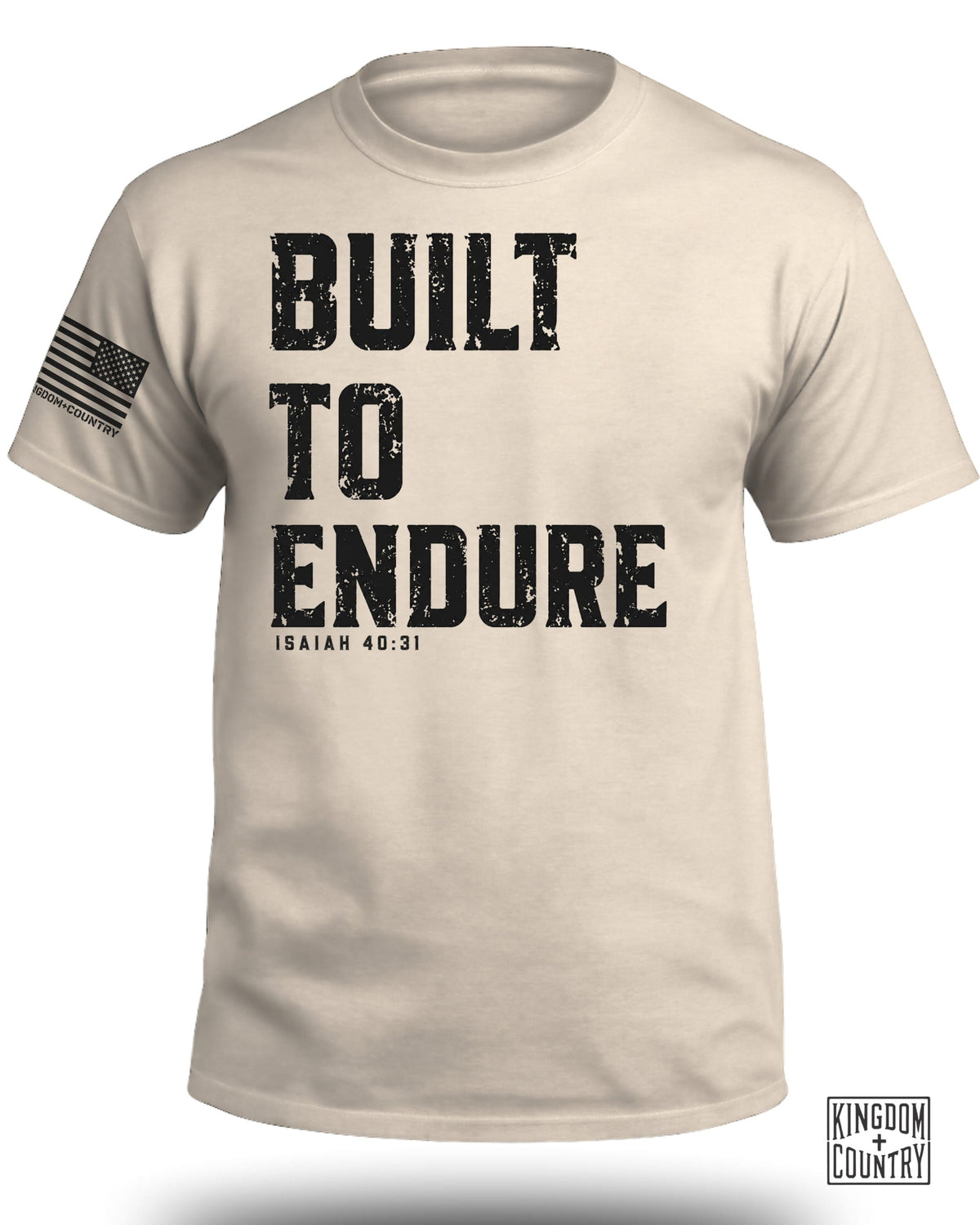 Built to Endure Isaiah 40:31 T-Shirt